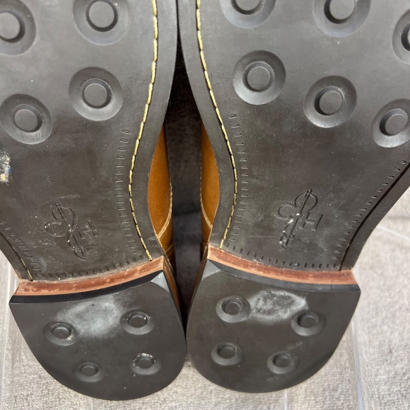 Cole Haan Mens Stratton Air Cognac Slip On Stretch Leather Loafers C11978 Preppy - Picture 12 of 13